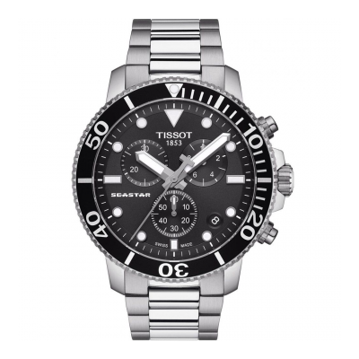Tissot Seastar 1000 CHRONOGRAPH T120.417.11.051.00 45mm acél acél szíj
