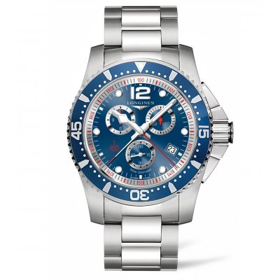 Longines HydroConquest L38434966 Quartz, Chronograph Accuracy 1/100s, 47 mm