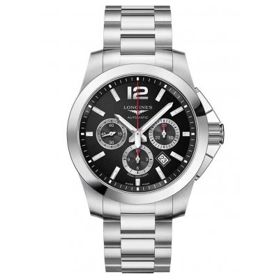 Longines Conquest L38014566 Vodeodolnosť 300M, Automatic Chronograph, 44 mm