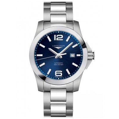 Longines Conquest L37784966 Water resistance 300M, Automatic, 43 mm