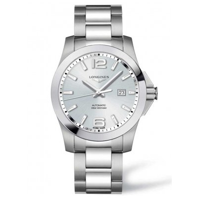 Longines Conquest L37784766 Wasserdicht 300M, Automatik, 43 mm