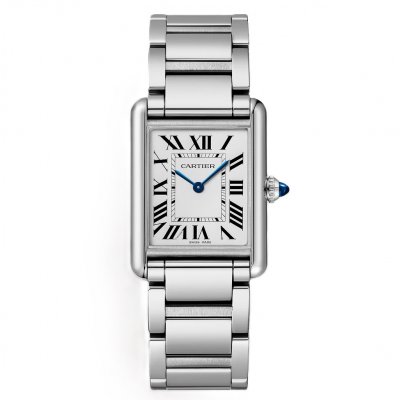 Cartier Tank Must SolarBeat™ WSTA0092 33.7 x 25.5 mm Photovoltaic Steel