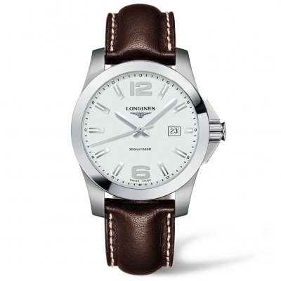 Longines Conquest L37594765 XL Strap, Quartz, 41 mm