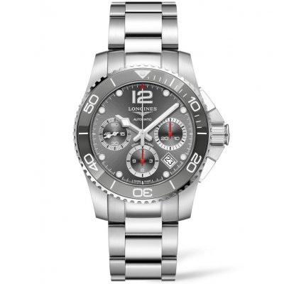 Longines HydroConquest L37834766 Keramická luneta, Automat Chronograf, 41 mm