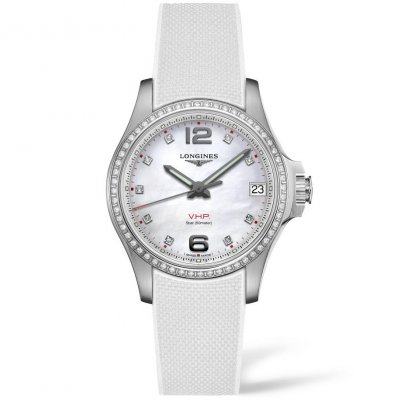 Longines Conquest L33160879 Diamanty, Quartz, 36 mm