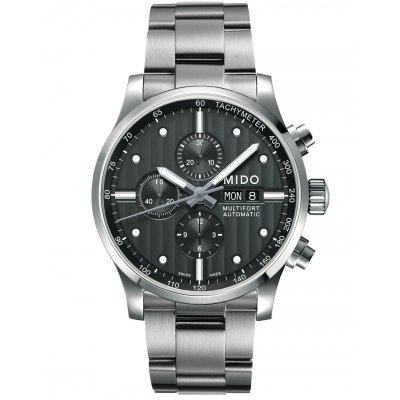 Mido Multifort M0056141106100 Automatik Chronograph, Wasserdicht 100M, 44 mm