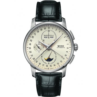 Mido Baroncelli Moon Phase M86074M142 M86074M142