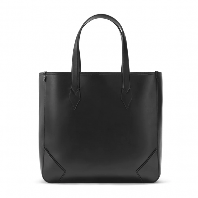 Montblanc Meisterstück 370x150x365 mm 129665 Meisterstück Tote Black leather bag