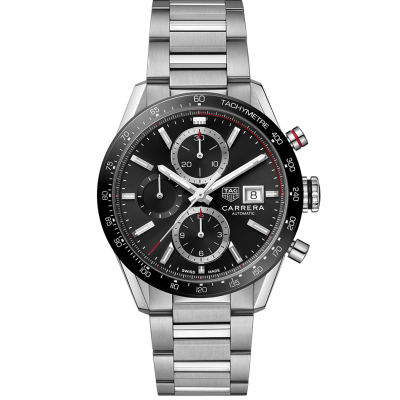 TAG Heuer Carrera CBM2110.BA0651 Automat Chronograph, Water resistance 100M, 41 mm