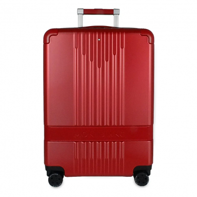 Montblanc 380x230x550 mm 125502 4810 Montblanc x (VÖRÖS) kerekes bőrönd