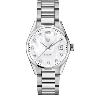 TAG Heuer Carrera WBK1318.BA0652 Diamante, Quartz, 36 mm