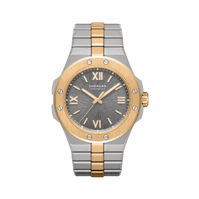 Chopard Alpine Eagle 298601-6001 small, steel-gold case and bracelet, grey dial