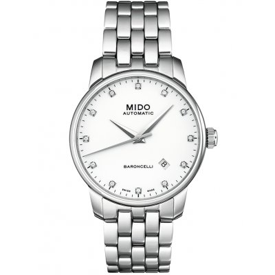 Mido Baroncelli Lady M86004661 M8600.4.66.1 | 38mm Automatic Diamonds