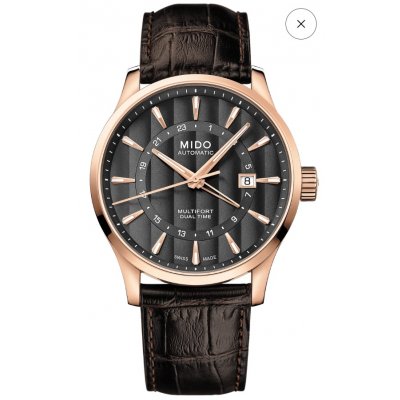 Mido Multifort Dual Time M0384293606100 Powermatic 80, GMT, 42 mm