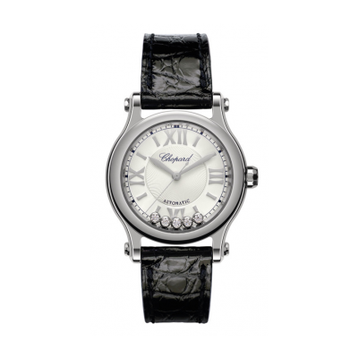 Chopard Happy Sport 278573-3011 30,steel case,croco strap