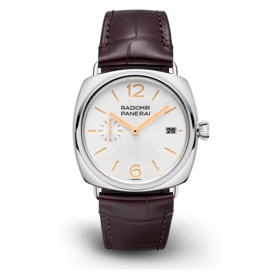 Panerai Radiomir Quaranta PAM01292 40mm Stahlgehäuse Farbe Leder