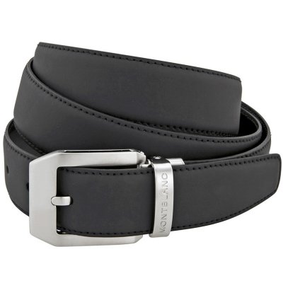 Montblanc Classic Line 111101 Classic Line Black Leather Belt