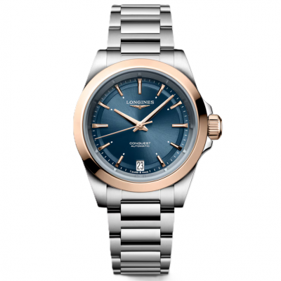 Longines Conquest L3.430.5.92.6 L34305926 Automatic, 34.00 mm, steel, 18 karat cap