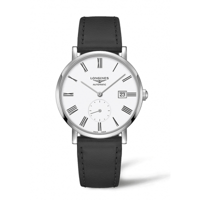 Longines Elegant Collection L48124110 39mm acél tok bőr szíj