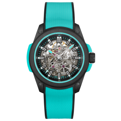 Norqain Independence WILD ONE SKELETON NNQ3000QBQ1AS/B007/3W1QBR.20BQ 42mm Turquoise Skeletonised
