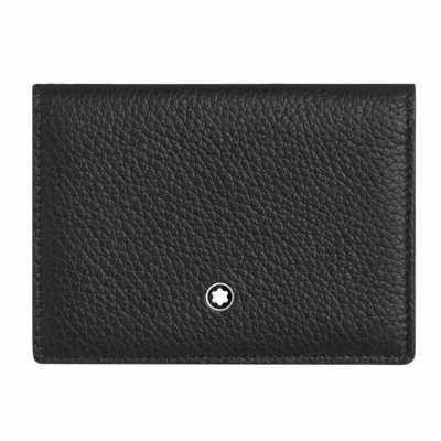 Montblanc Meisterstück 124133 Business card holder pocket Soft Grain black red