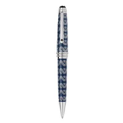 Montblanc Meisterstück AROUND THE WORLD IN 80 DAYS 126355 SOLITAIRE MIDSIZE BALLPOINT PEN