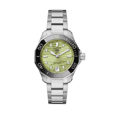 TAG Heuer Aquaracer Professional 300 Date WBP231L.BA0618 36mm automata acél tok zöld számlap