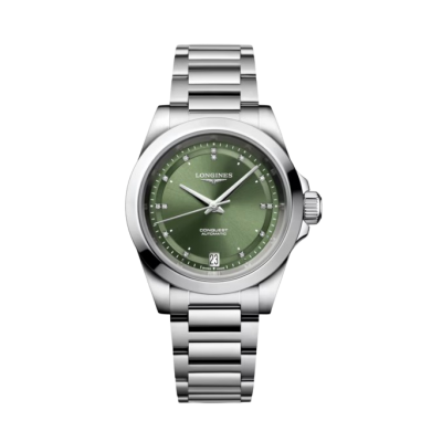 Longines Conquest L34304076 L3.430.4.07.6 | Női automata, gyémánt indexes