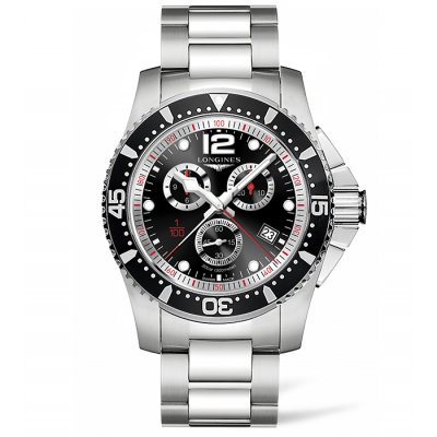Longines HydroConquest L38434566 Water resistance 300M, Quartz Chronograph, 47.50 mm