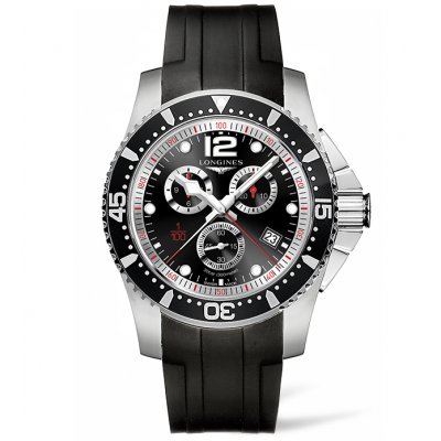 Longines HydroConquest L38434562 Water resistance 300M, Quartz Chronograph, 47.50mm