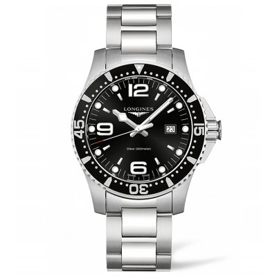 Longines HydroConquest L38404566 Water resistance 300M, Quartz, 44 mm