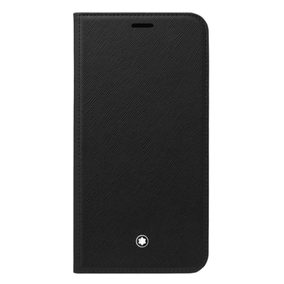 Montblanc Sartorial 127057 Apple iPhone 11 Pro Max Flip Side Cover