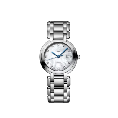 Longines PrimaLuna L81134876 Női automata, gyémánt indexes karóra 30mm