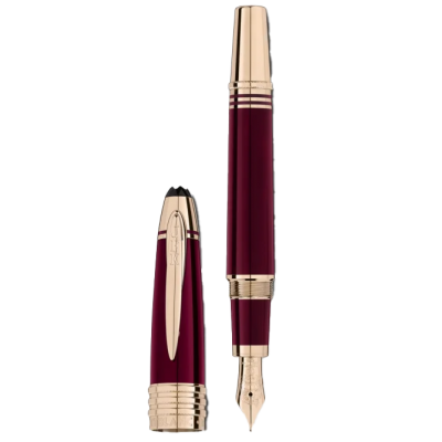 Montblanc JOHN F. KENNEDY SPECIAL EDITION BURGUNDY FOUNTAIN PEN 132124 John F. Kennedy fountain pen