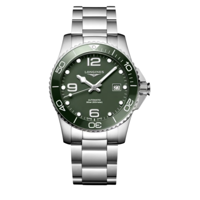 Longines HydroConquest L37814066 41mm automatic steel case with steel buckle