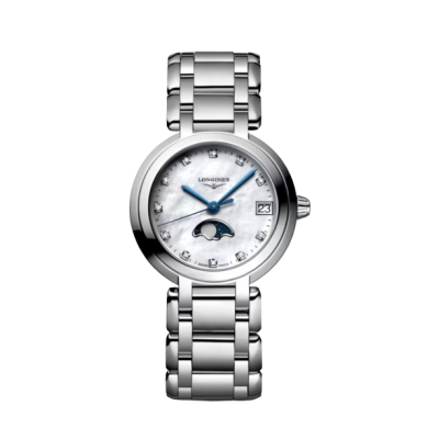 Longines PrimaLuna L81154876 30.50mm automata acél  tok acél csat