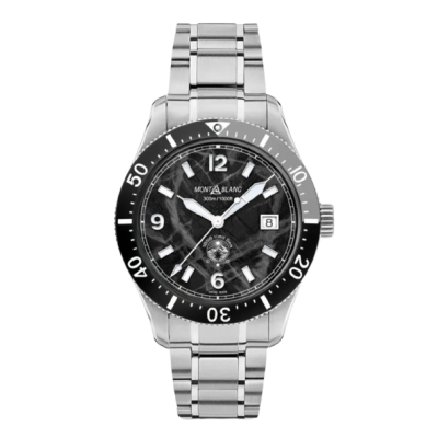 Montblanc 1858 ICED SEA AUTOMATIC DATE 129371 41mm acél tok acél szíj