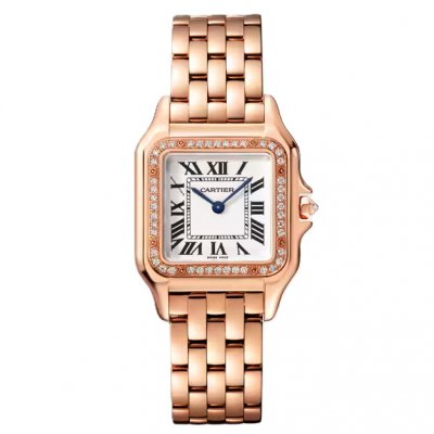 Cartier Panthère de Cartier Medium model WJPN0072 27 mm x 36 mm Quartz Rose gold Diamonds