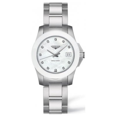 Longines Conquest L32574876 Diamante, Quartz, 29.50 mm