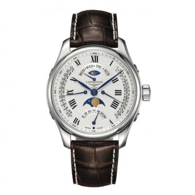 Longines Master Collection L27394713 Moonphase, Automatic, 44 mm