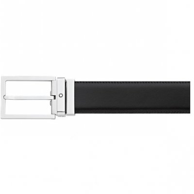 Montblanc Classic Line 113347 Reversible Belt, 3 x 165 cm