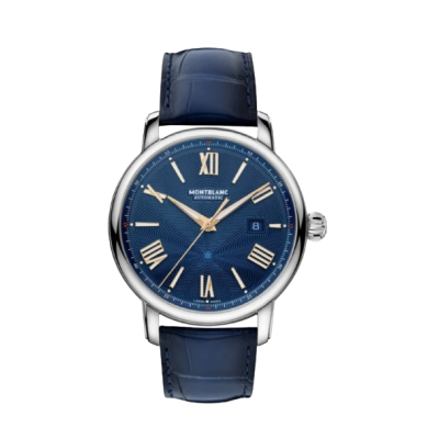 Montblanc Star Legacy LIMITED EDITION - 800 PIECES 130956 43mm steel case with leather strap