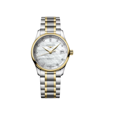 Longines Master Collection L23575877 Női automata, gyémánt indexes karóra 34mm