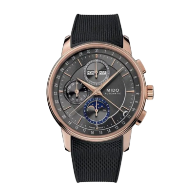 Mido Baroncelli CHRONOGRAPH MOONPHASE M0276253706100 Men's automatic watch 42mm