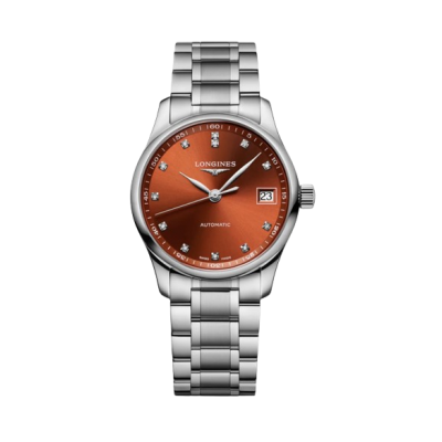 Longines Master Collection L23574086 Női automata, gyémánt indexes karóra