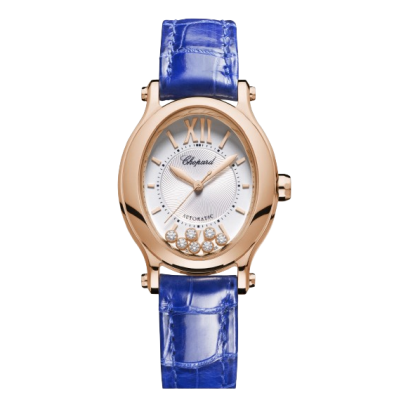 Chopard Happy Sport 275362-5001 29 X 31 MM, AUTOMATA, RÓZSASZÍN ARANY, GYÉMÁNTOK