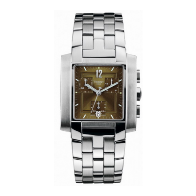 Tissot TXL QUOTED T60.1.587.72 34x40mm acél tok acél csat