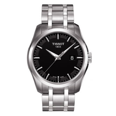 Tissot Couturier T035.410.11.051.00 39mm steel case with steel strap