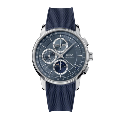 Mido Baroncelli CHRONOGRAPH MOONPHASE M0276251704100 Men's automatic watch 42mm