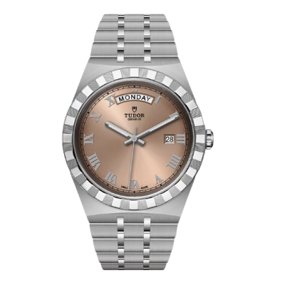 Tudor Royal M28600-0009 41mm, Acél tok, acél csat